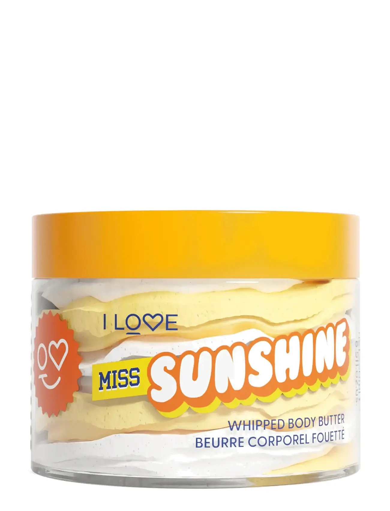 I LOVE I Love Miss Sunshine Whipped Body Butter, 250 ml, Yellow, Krop > Kropssmør, Dame