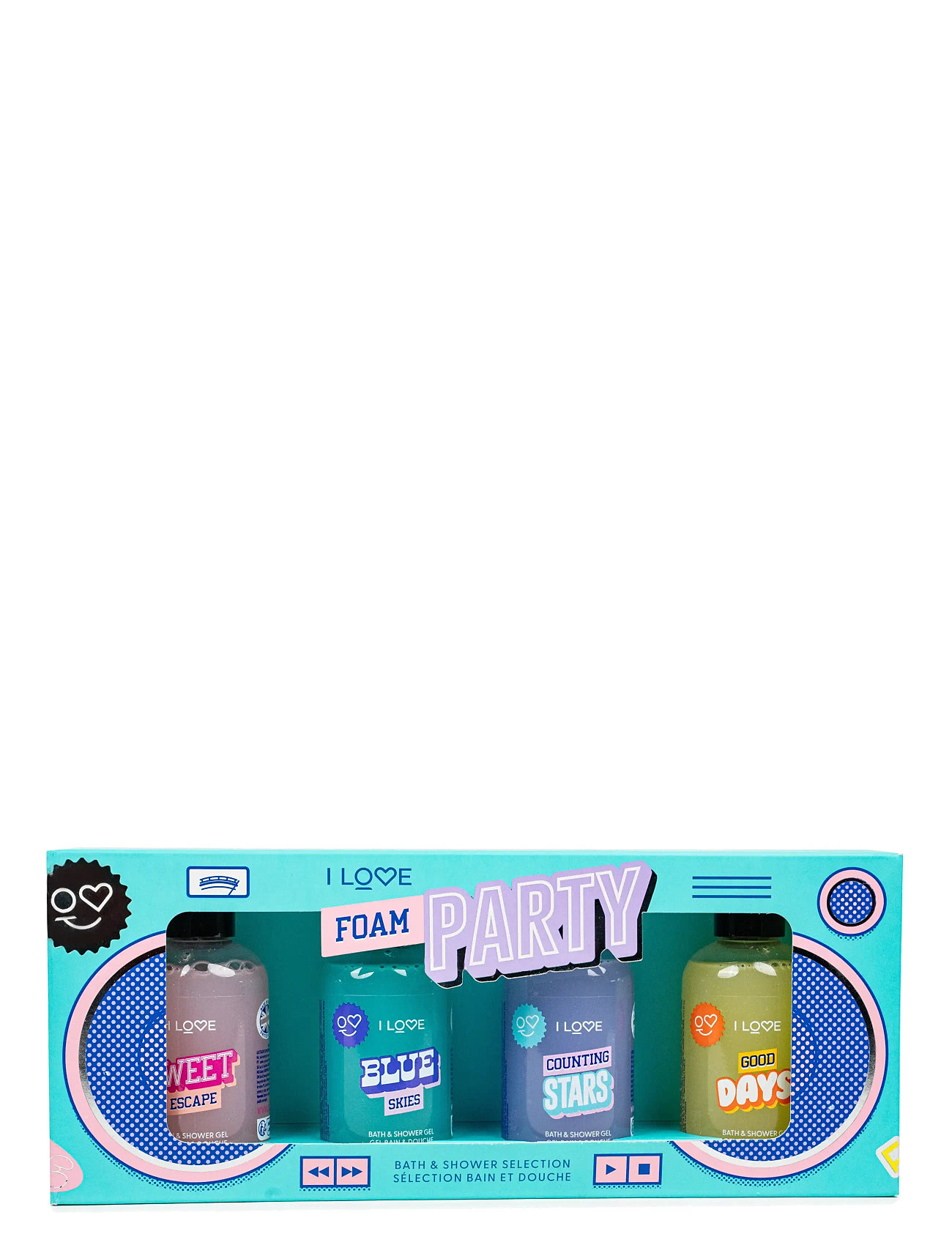 I LOVE I Love Foam Party- Shower Gel Set, One Size, Multi/patterned, Alle Sæt > Bade- Og Kropssæt, Dame