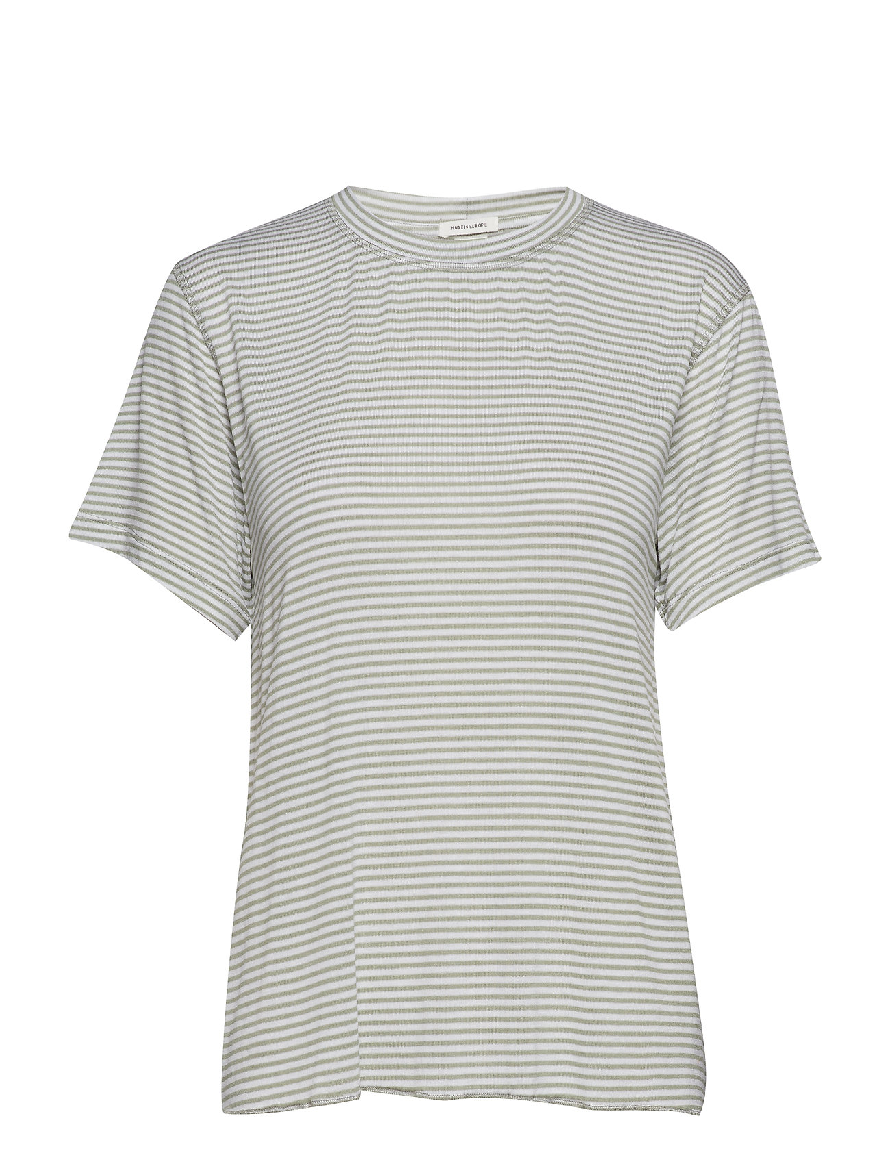 Victor Tee T Shirts Tops Short Sleeved Groen Iben iben kopen in de aanbieding