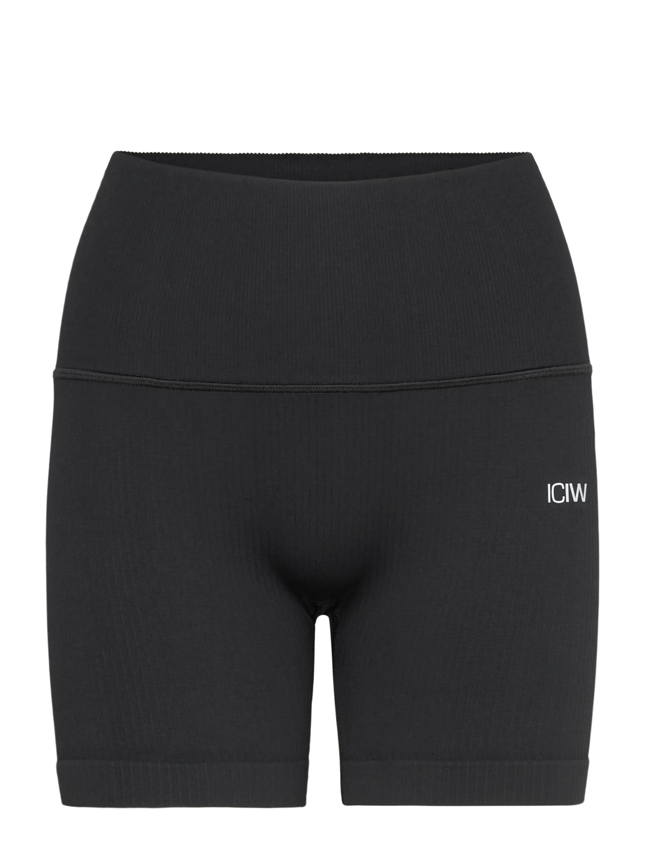 ICANIWILL Ribbed Define Seamless Pocket Shorts-Lavender -XL Schwarz - XS - Damen