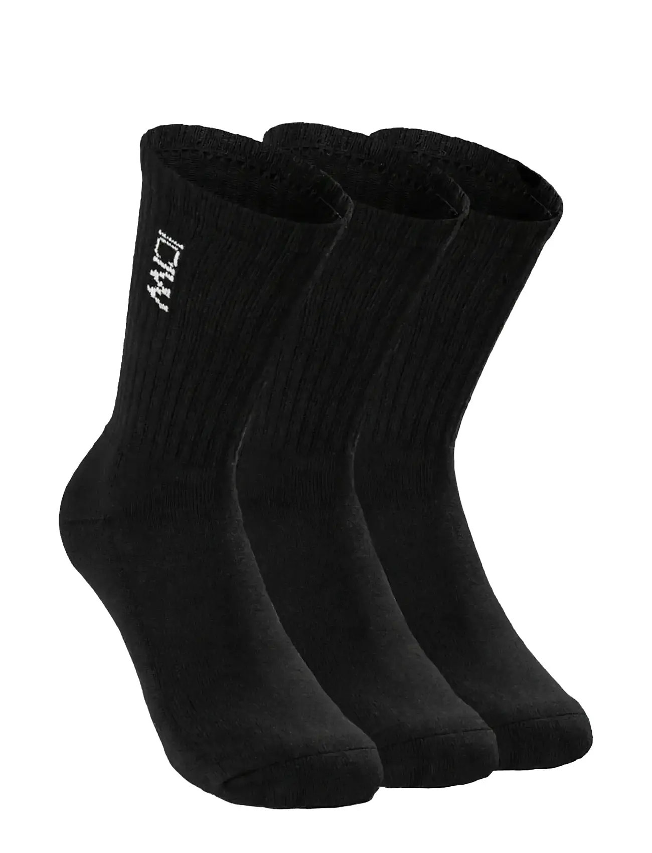 ICANIWILL Training Socks 3-Pack, 42-44, Black, Sport Clothing > Sport Socks, Dame