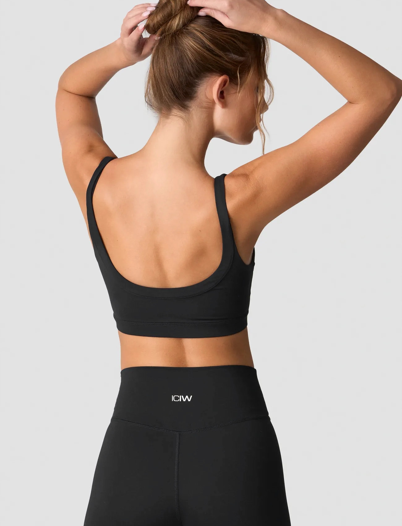 ICANIWILL Nimble Sports Bra, XS, Black, Sport Clothing > Sport Bras - All, Dame