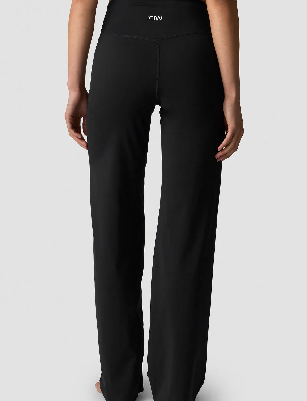 ICANIWILL Nimble Straight Leg Pants, XL, Black, Sport Pants > Sport Training Pants, Dame