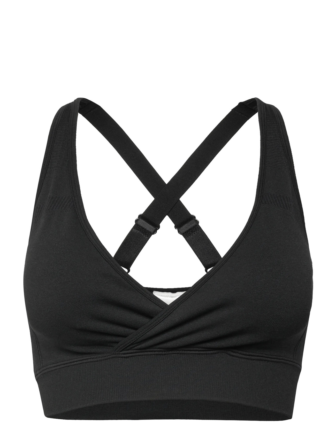 ICANIWILL Soft Seamless Adjustable Sport BH-Weiß-XL Schwarz - S - Damen