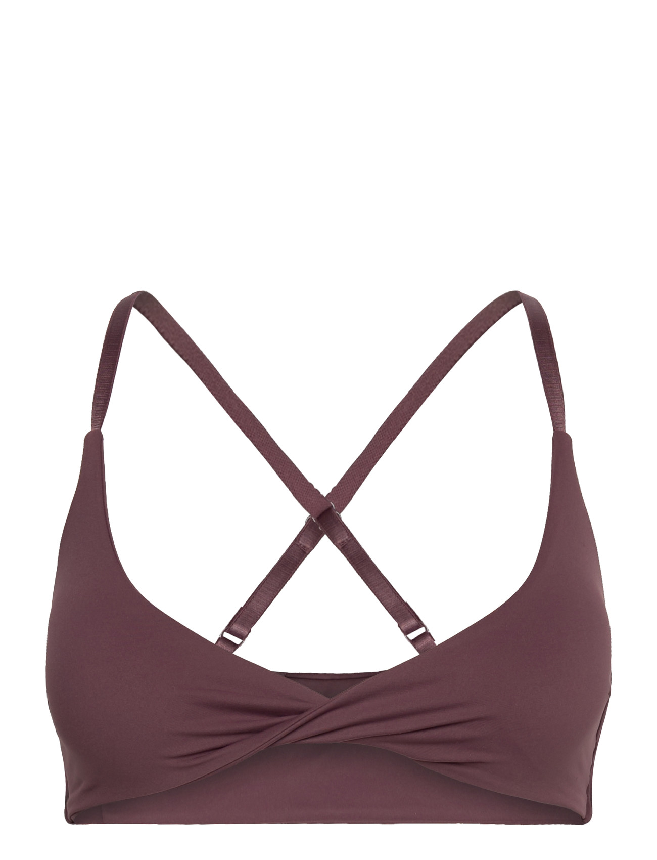 ICANIWILL Nimble Twist Sports Bra, S, Burgundy, Sport Clothing > Sport Bras - All, Dame