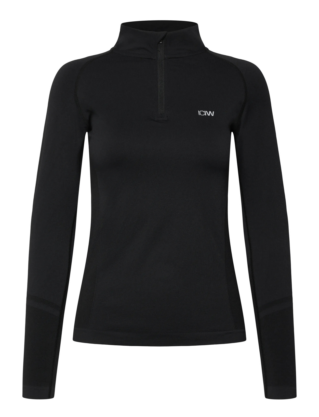 ICANIWILL Define Seamless 1/4 Zip W Schwarz - XS - Damen