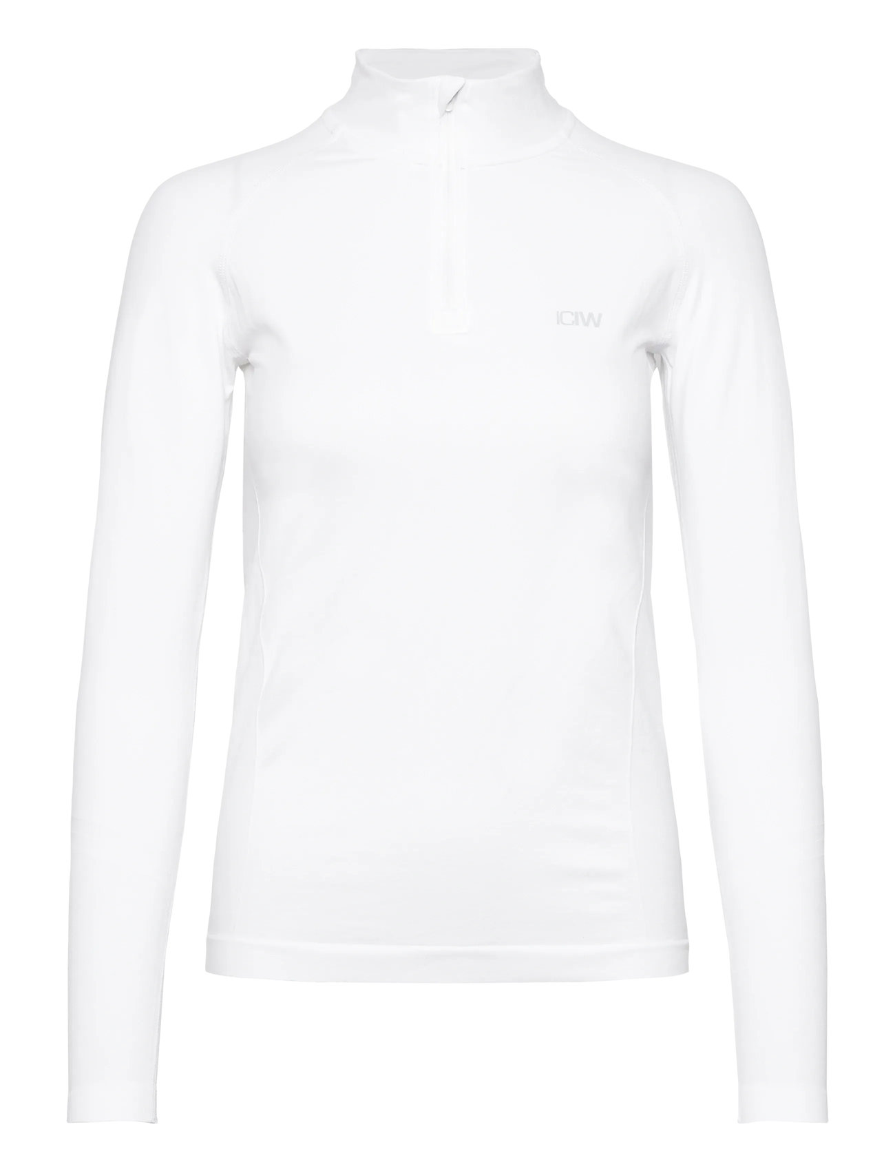 ICANIWILL Define Seamless 1/4 Zip W Weiß - L - Damen