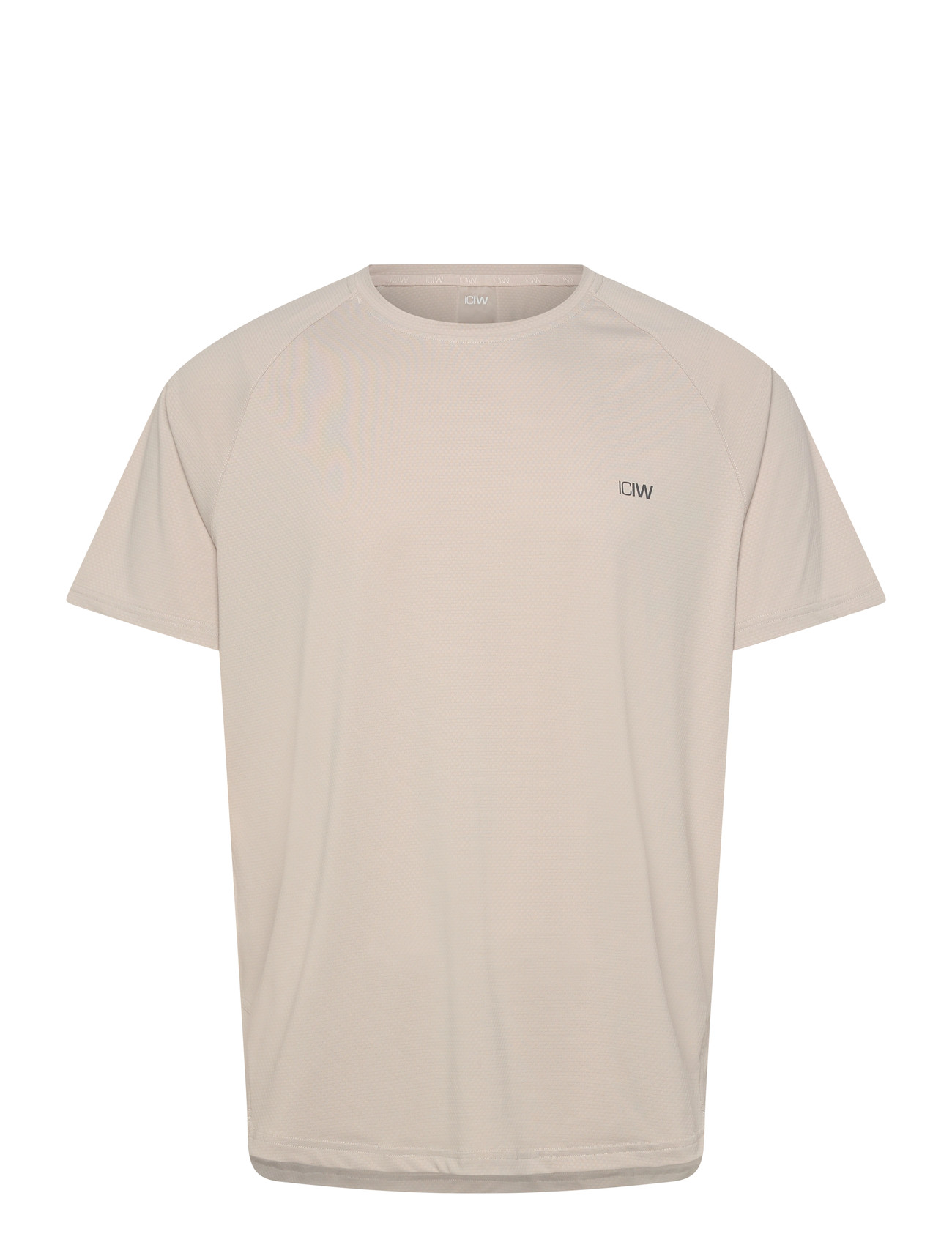 ICANIWILL Stride Raglan T-Shirt M, XL, Beige, Sport Overdele > Sport T-shirts, Herre