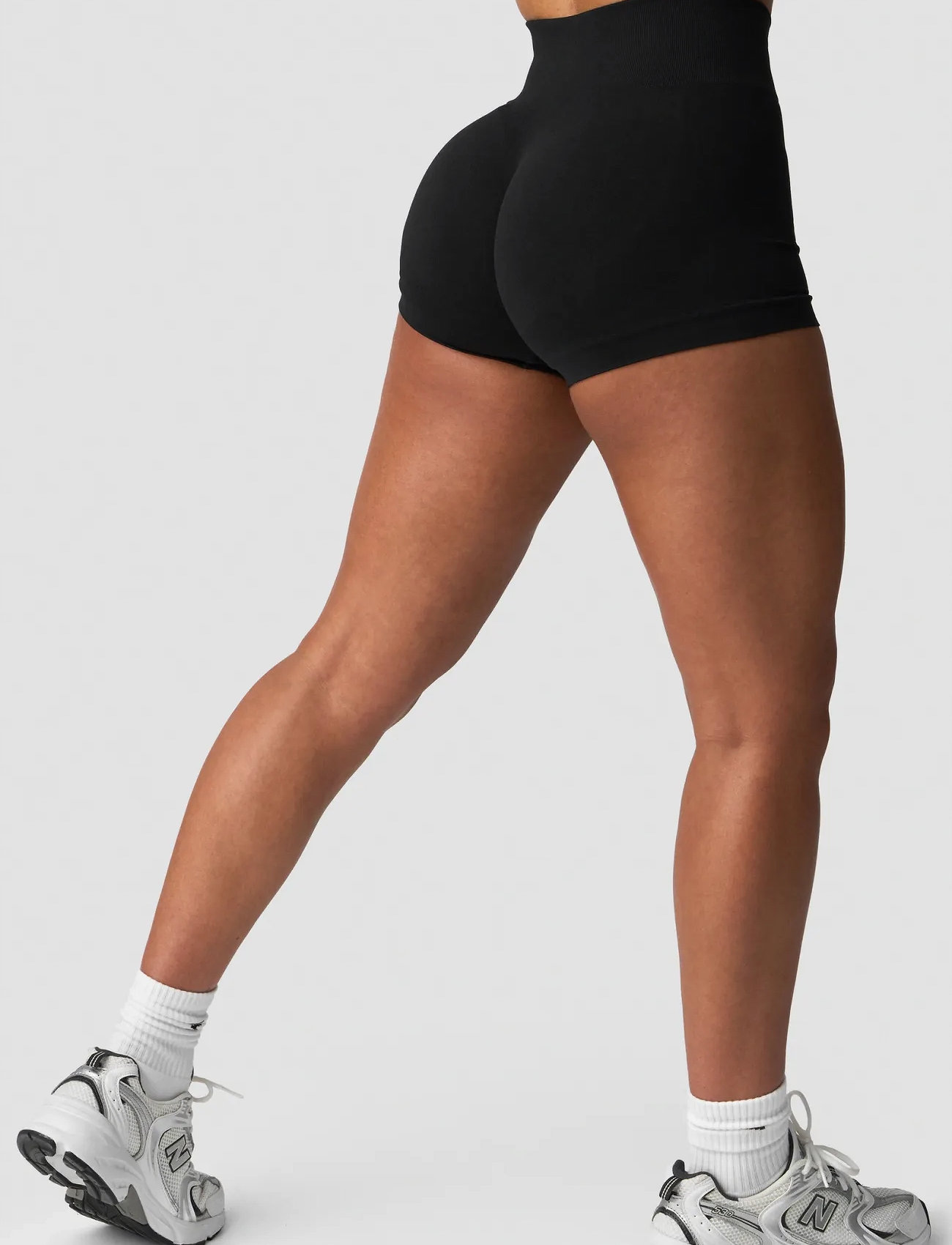 ICANIWILL Smooth Seamless Shorts W, XL, Black, Sport Shorts > Sport Cycling Shorts, Dame