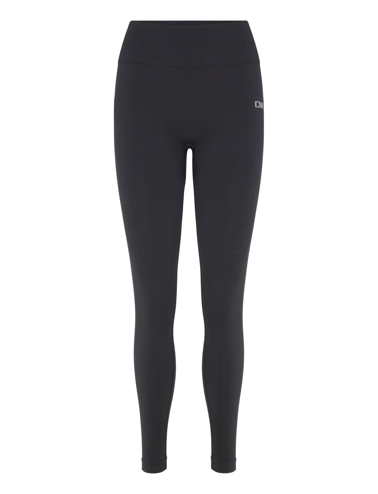 ICANIWILL Sculpt Seamless Tights W, L, Black, Sportsbukser > Sportstræningsbukser, Dame