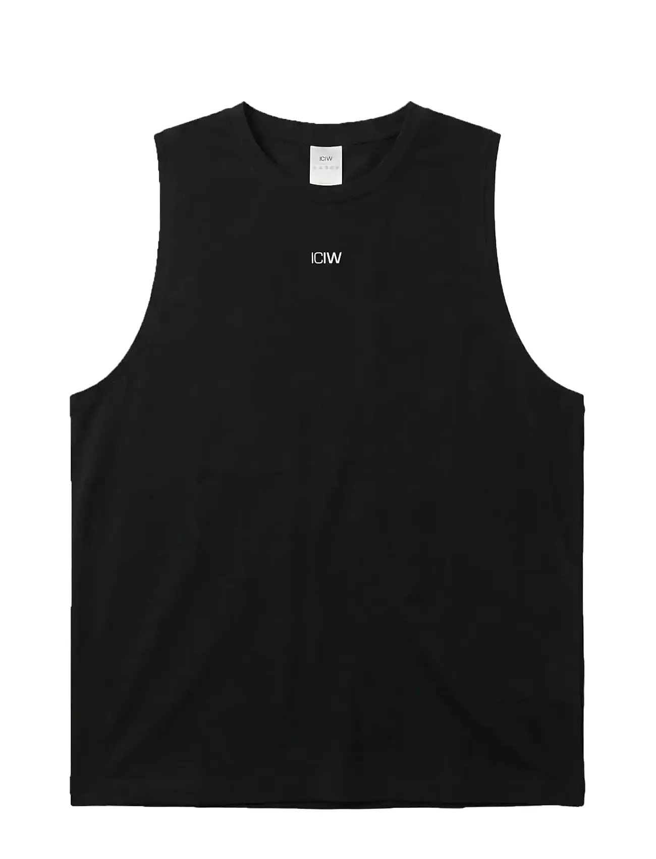 ICANIWILL Stride Ärmellos Tee M Schwarz - M - Herren