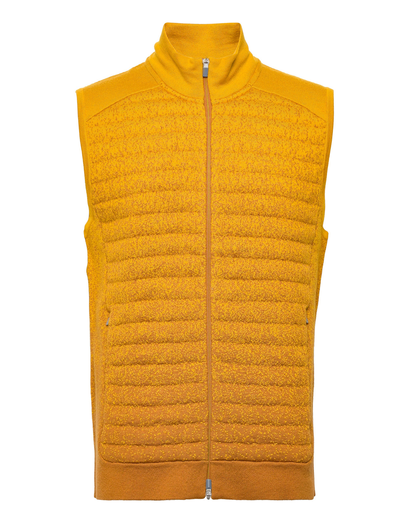 Men Z Knit™ Insulated Vest Into The Deep Väst Gul Icebreaker
