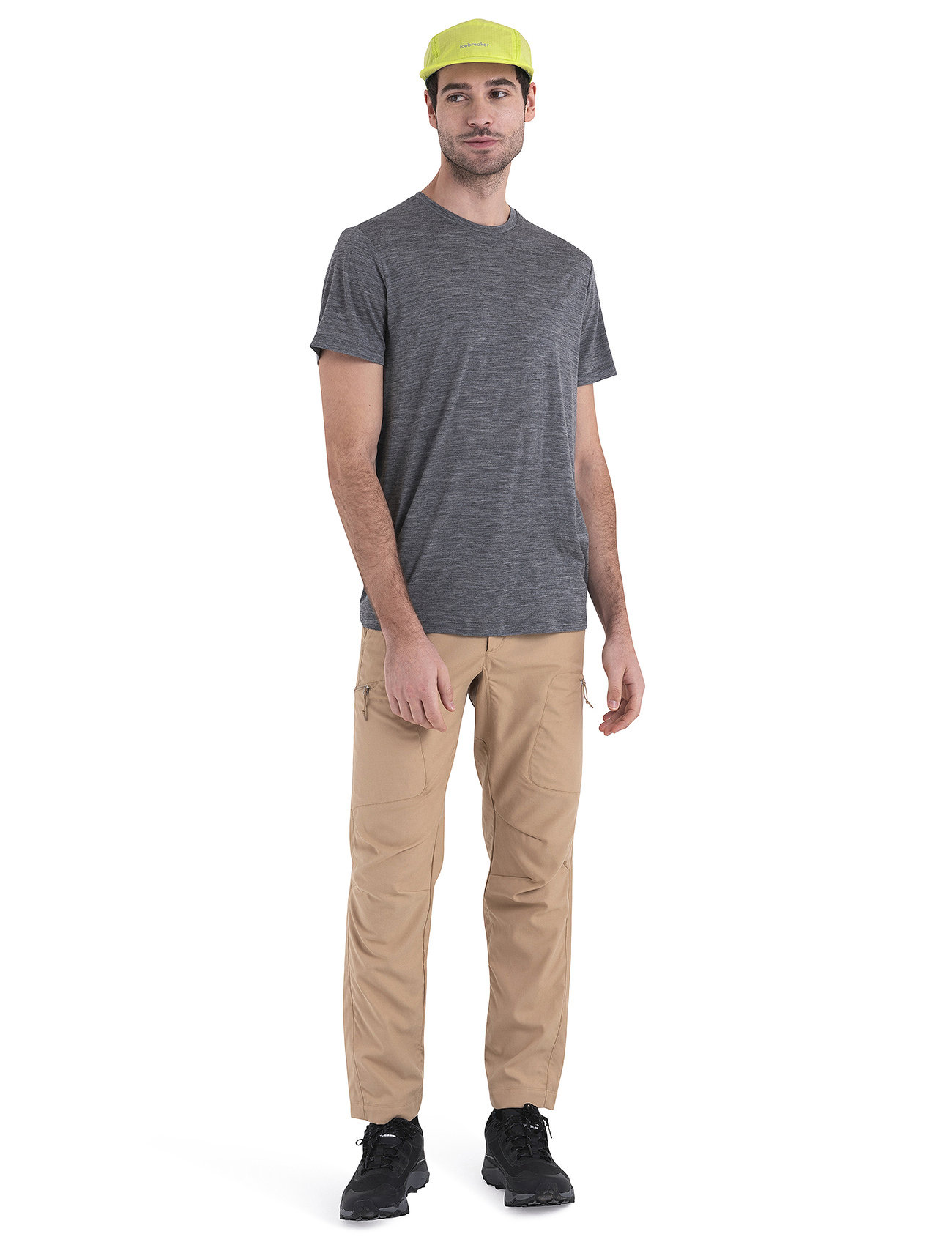 Icebreaker M Mer 150 Tech Lite Iii Ss Tee, XL, Grey, T-Shirts > Kortærmede, Herre