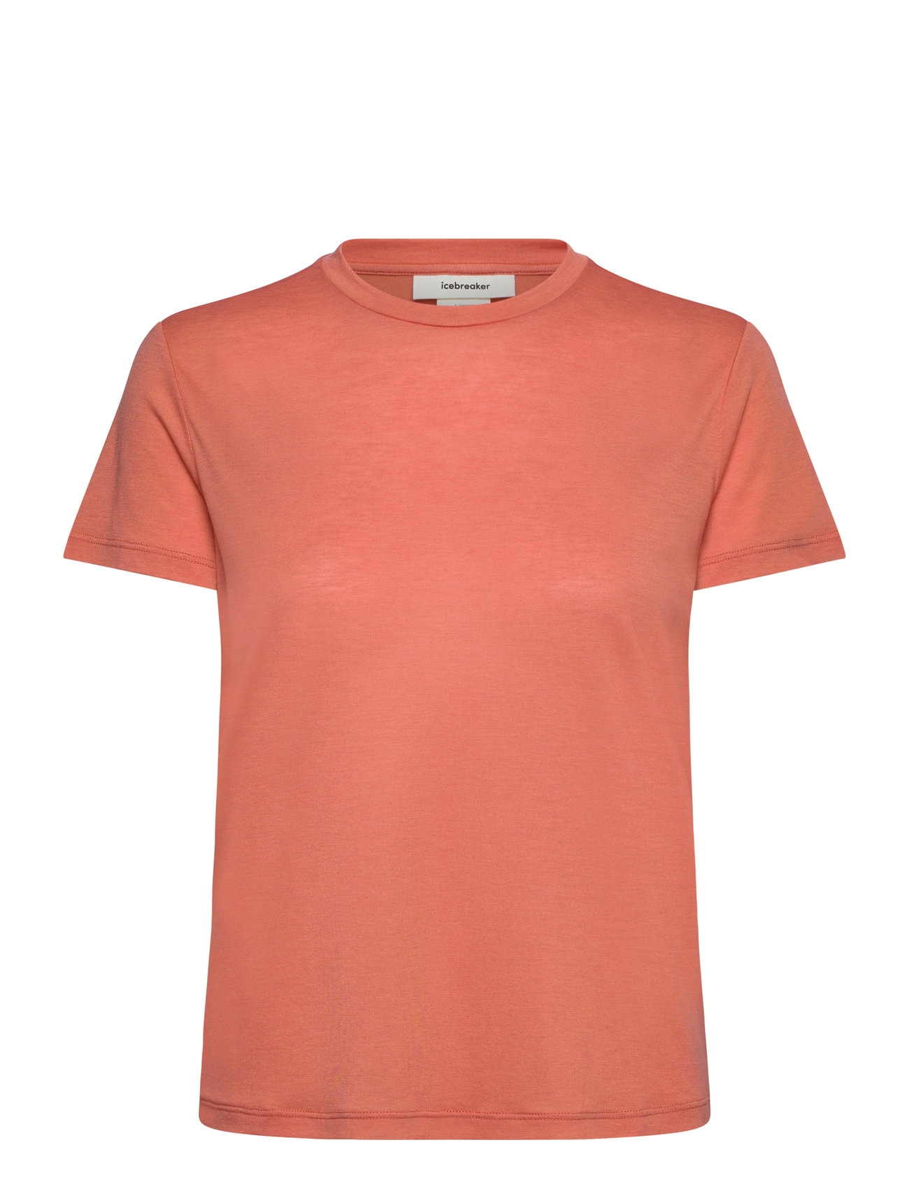 Icebreaker Women Merino Blend Core Ss Tee Korall