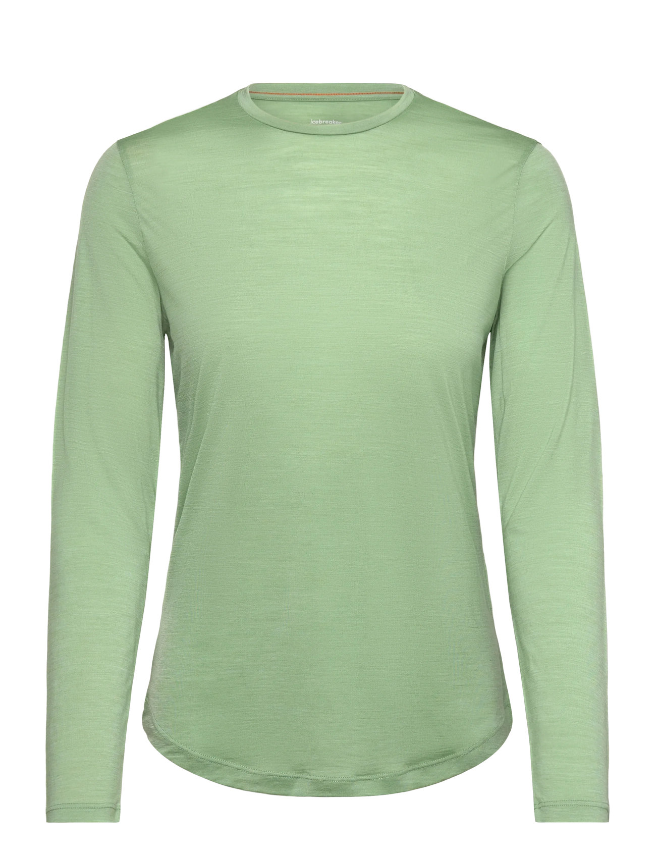 ICEBREAKER W Mer 125 Cool-Lite Sphere Iii Ls Tee Grün - M - Damen