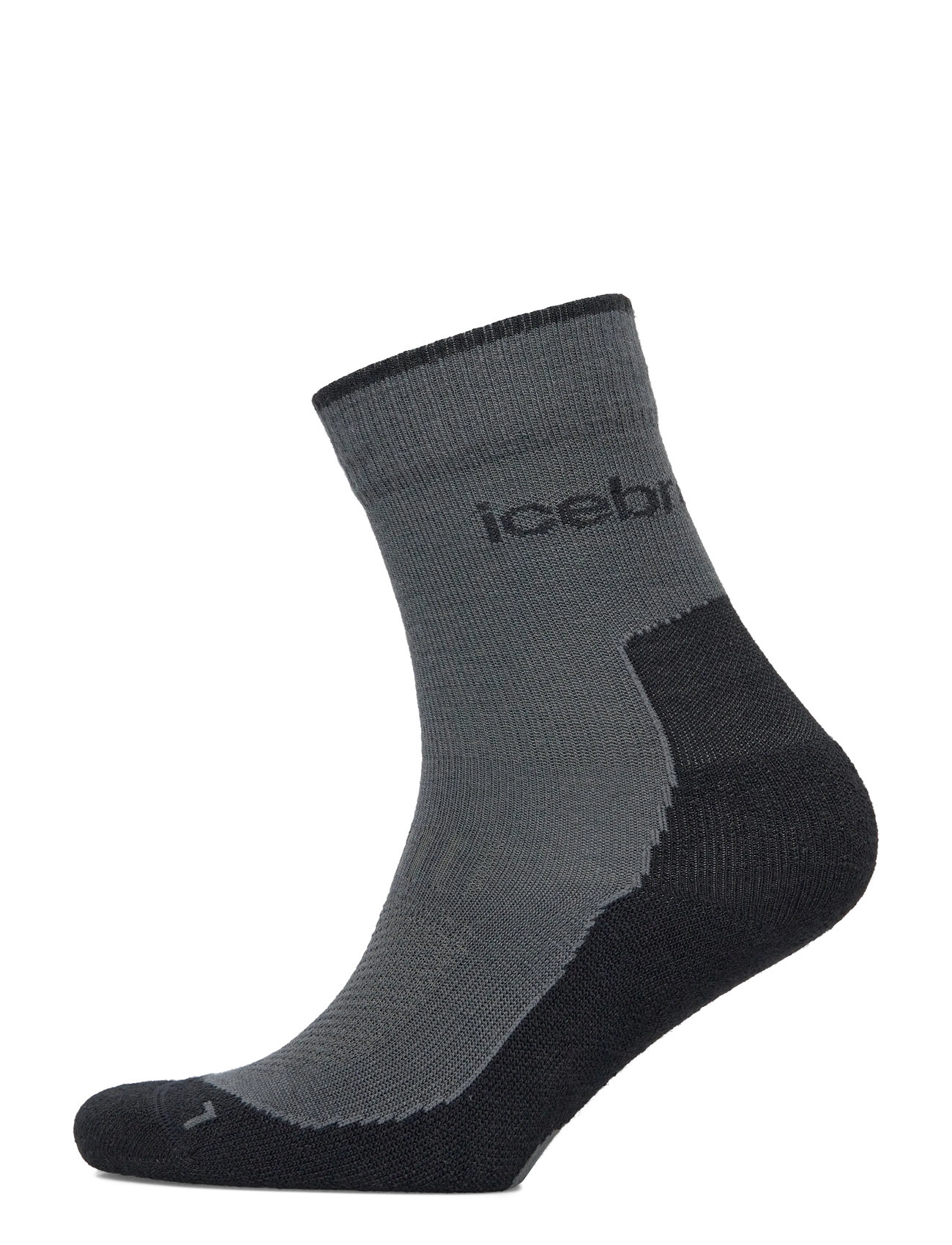 ICEBREAKER W Mer Hike+ Hell Crew Grau - M - Damen