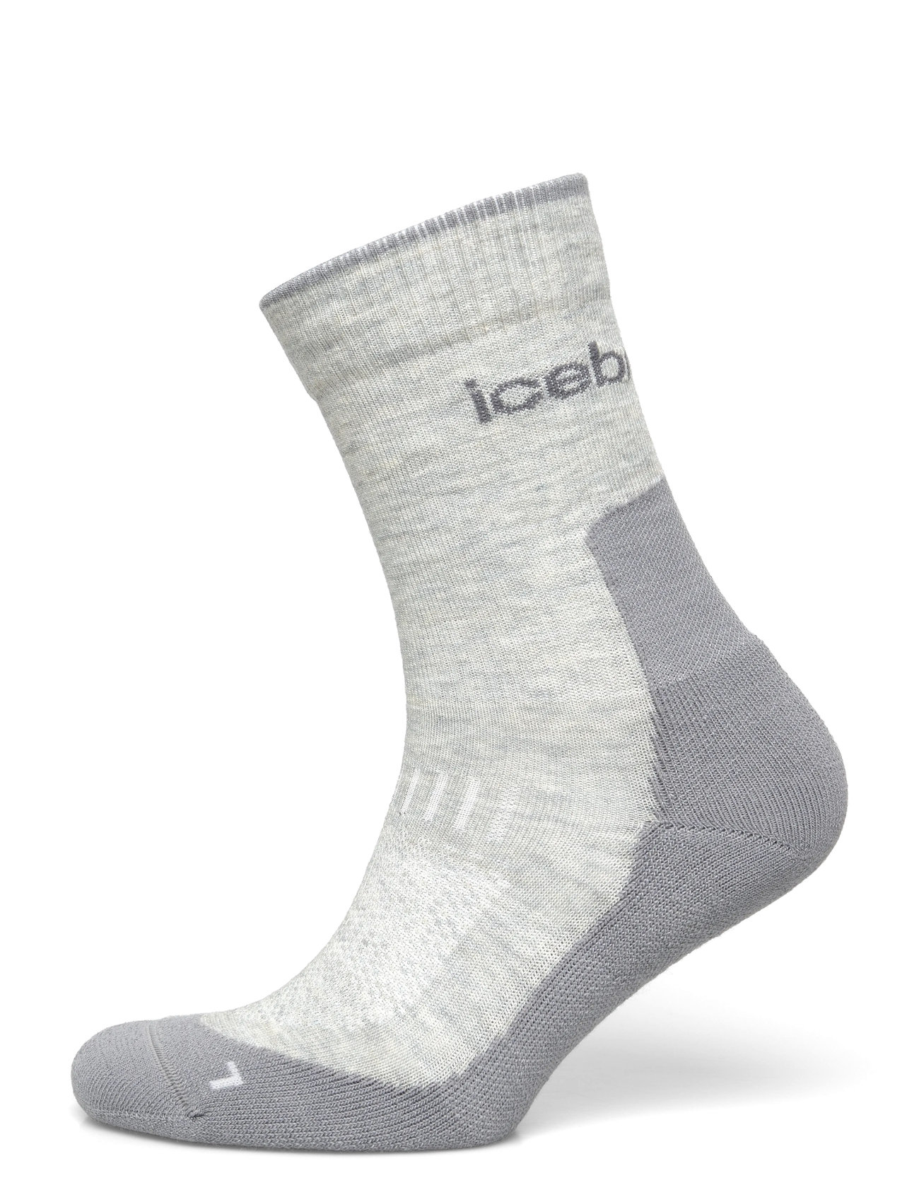 Icebreaker M Mer Hike+ Light Crew, S, Grey, Sport Clothing > Sport Socks, Herre