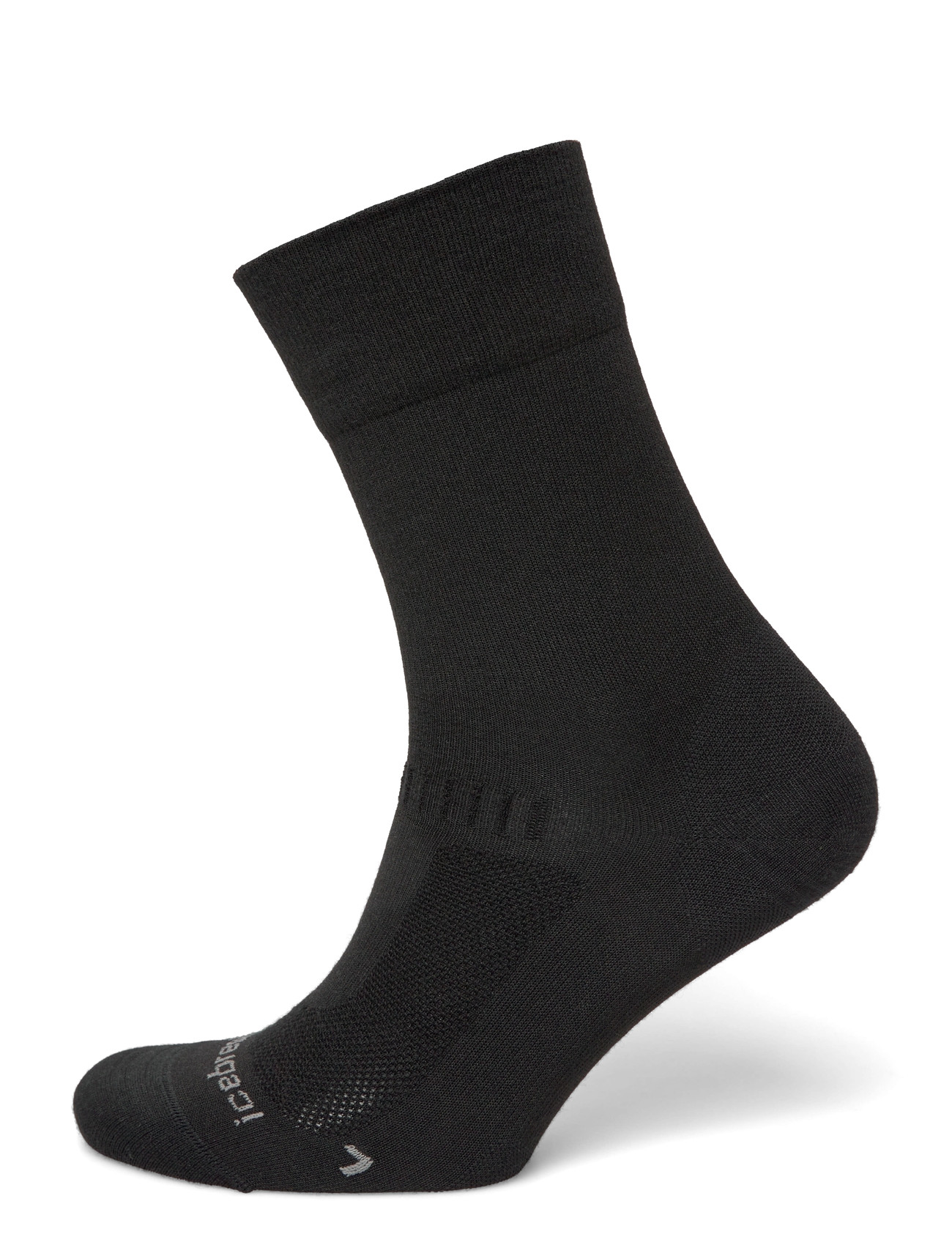 Icebreaker Wom Mer Hike+ Liner Crew, L, Black, Sport Clothing > Sport Socks, Dame