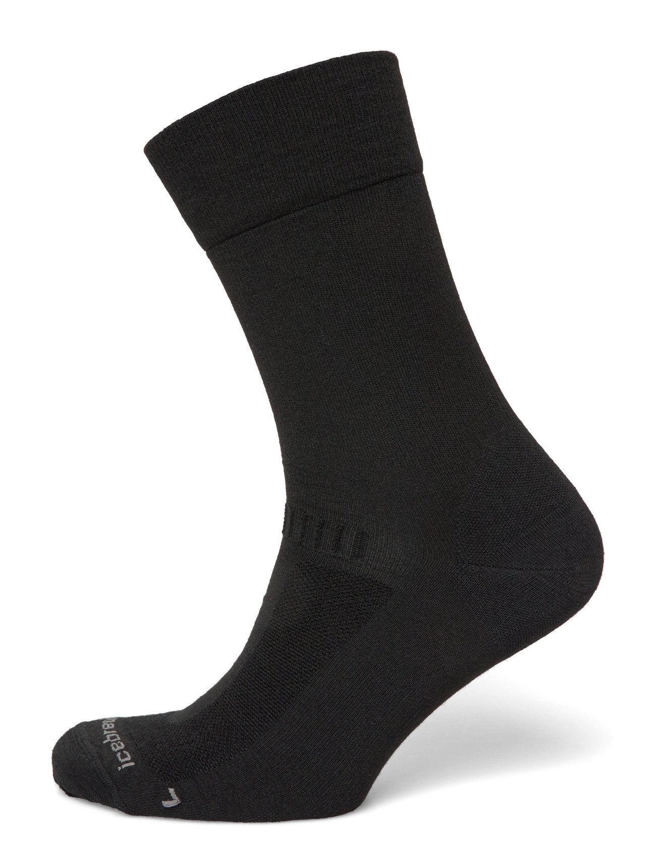 Icebreaker Men Mer Hike+ Liner Crew, S, Black, Sport Clothing > Sport Socks, Herre
