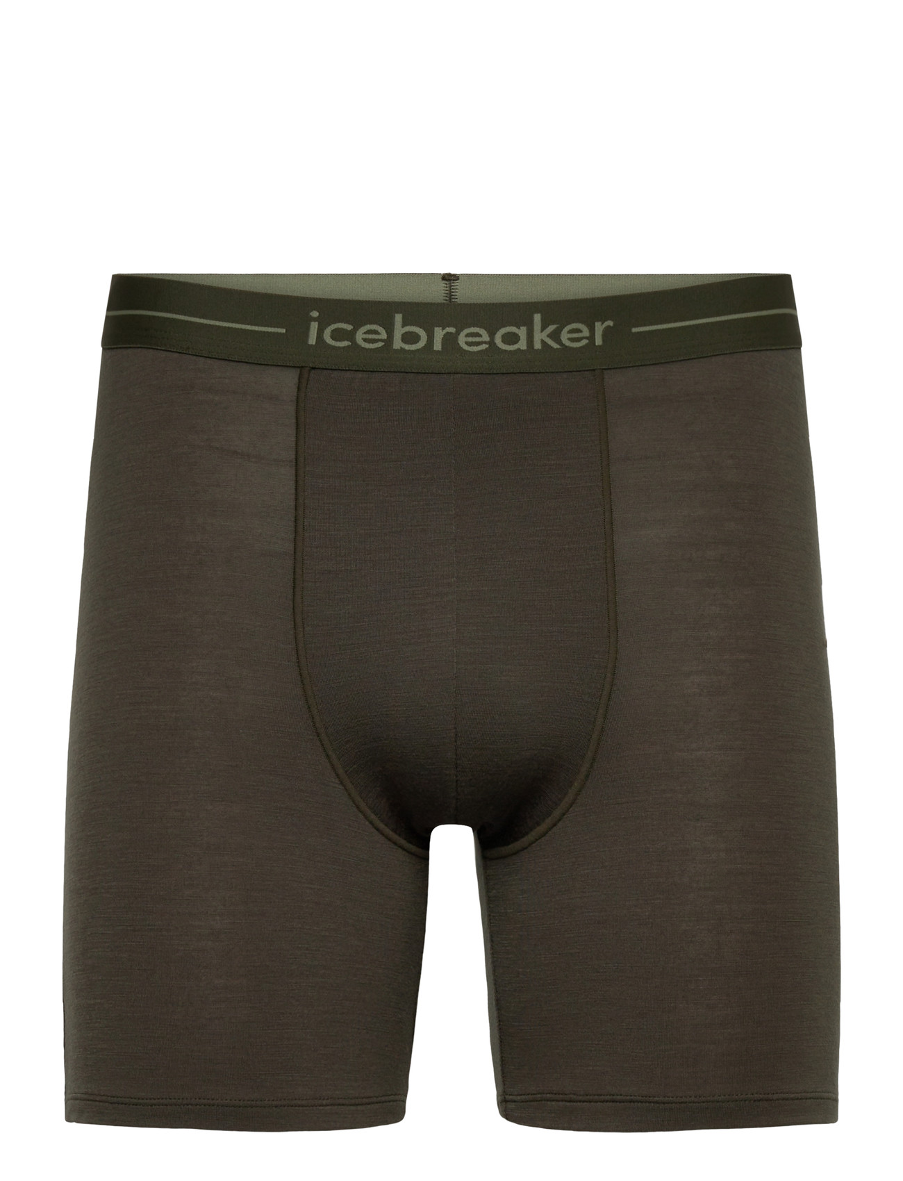 Icebreaker M Anatomica Long Boxers, M, Khaki green, Undertøj > Boksere, Herre