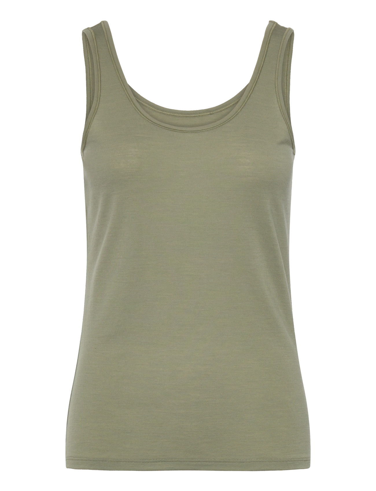 Icebreaker W Siren Tank, M, Khaki green, T-Shirts & Toppe > Uden Ærmer, Dame