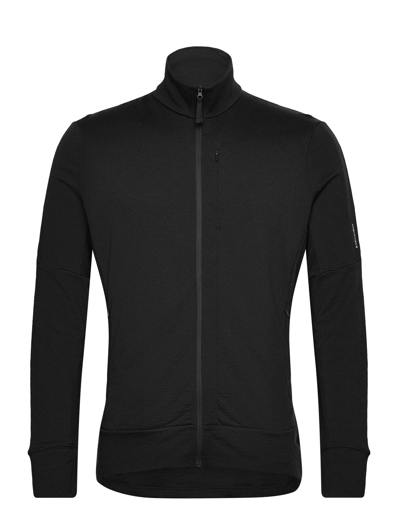 Icebreaker Men Merino 260 Quantum Ls Zip Svart