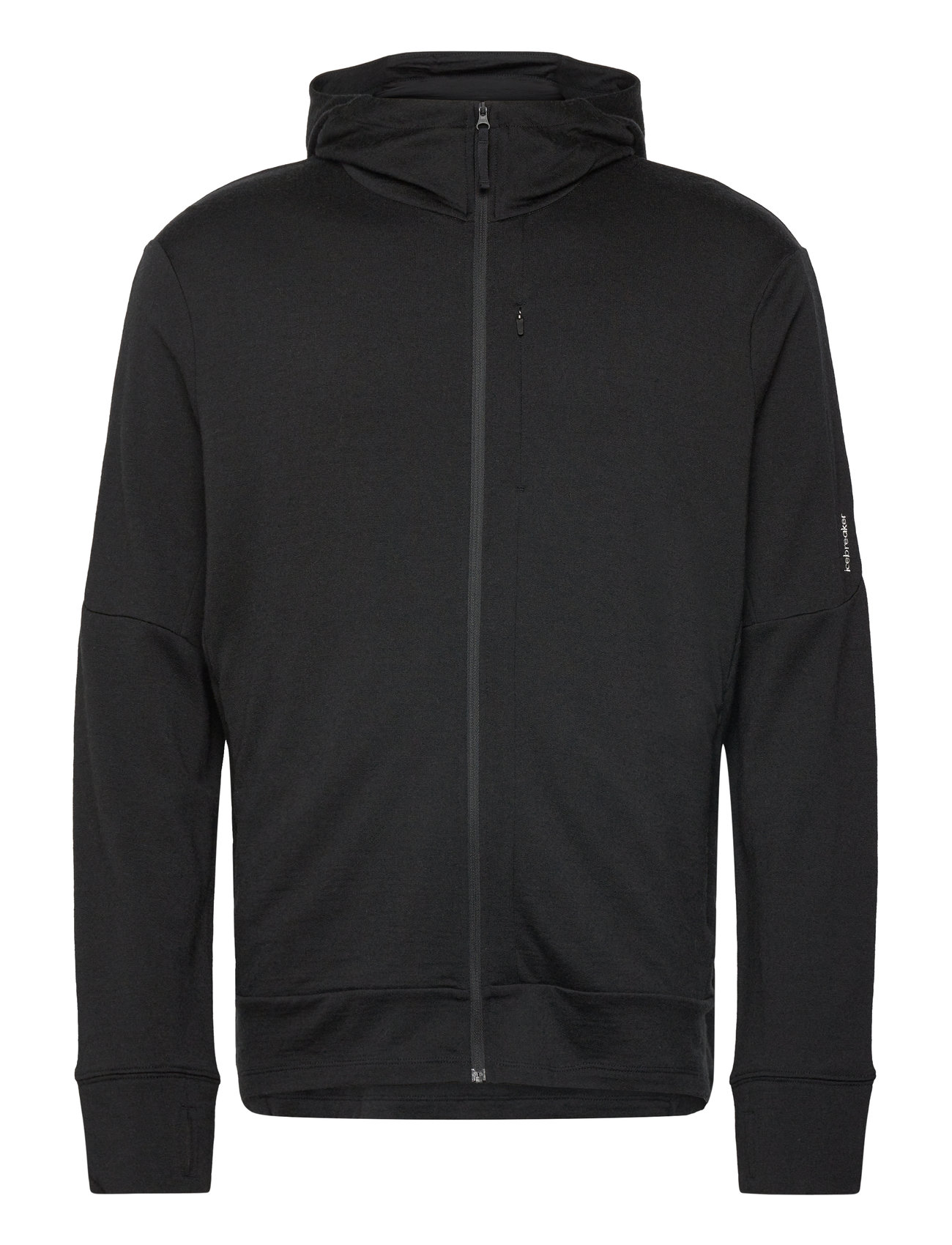 Icebreaker M Mer 260 Quantum Iv Ls Zip Hoodie Svart