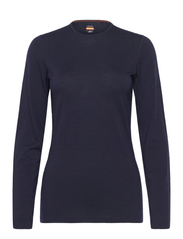 Women 200 Oasis LS Crewe - MIDNIGHT NAVY