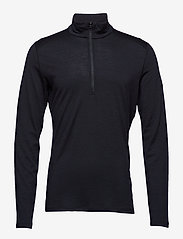 Men 200 Oasis LS Half Zip - BLACK