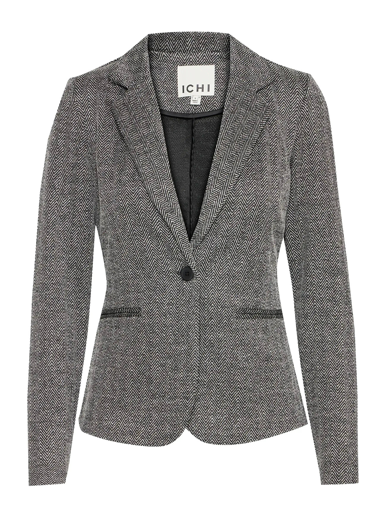 Ihkate Jacquard Bl4 Grey ICHI