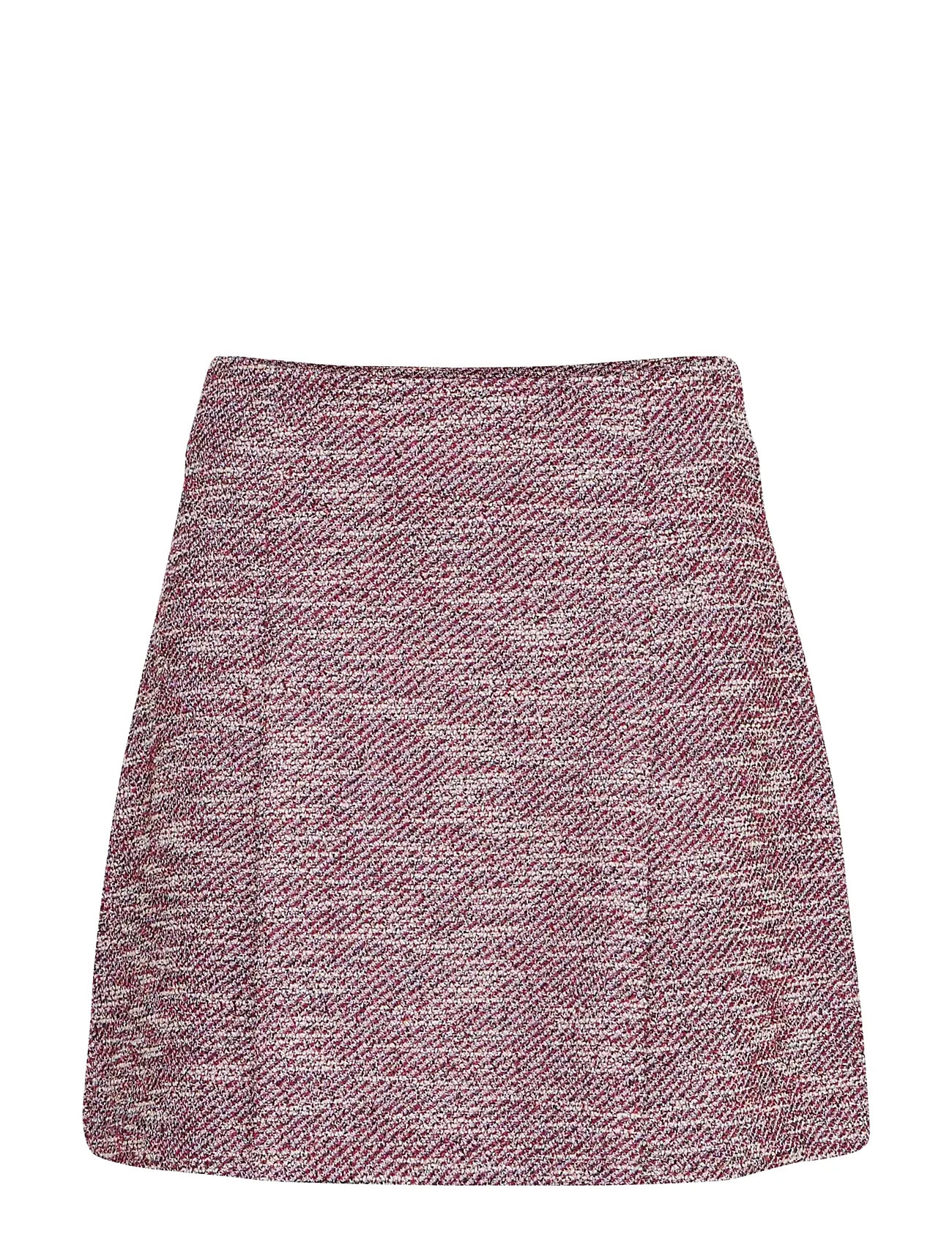 Ihkate Checlé Sk Skirts Short Skirts Burgundy ICHI
