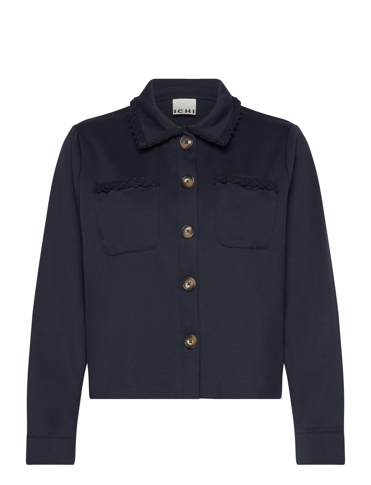 Ihsimonse Ja Outerwear Jackets Light-summer Jacket Navy ICHI