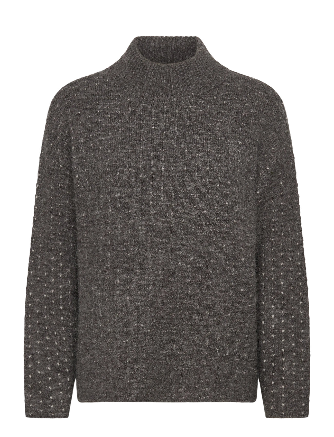 ICHI Ihkamara Ls19, XS, Grey, Strik > Trøjer, Dame