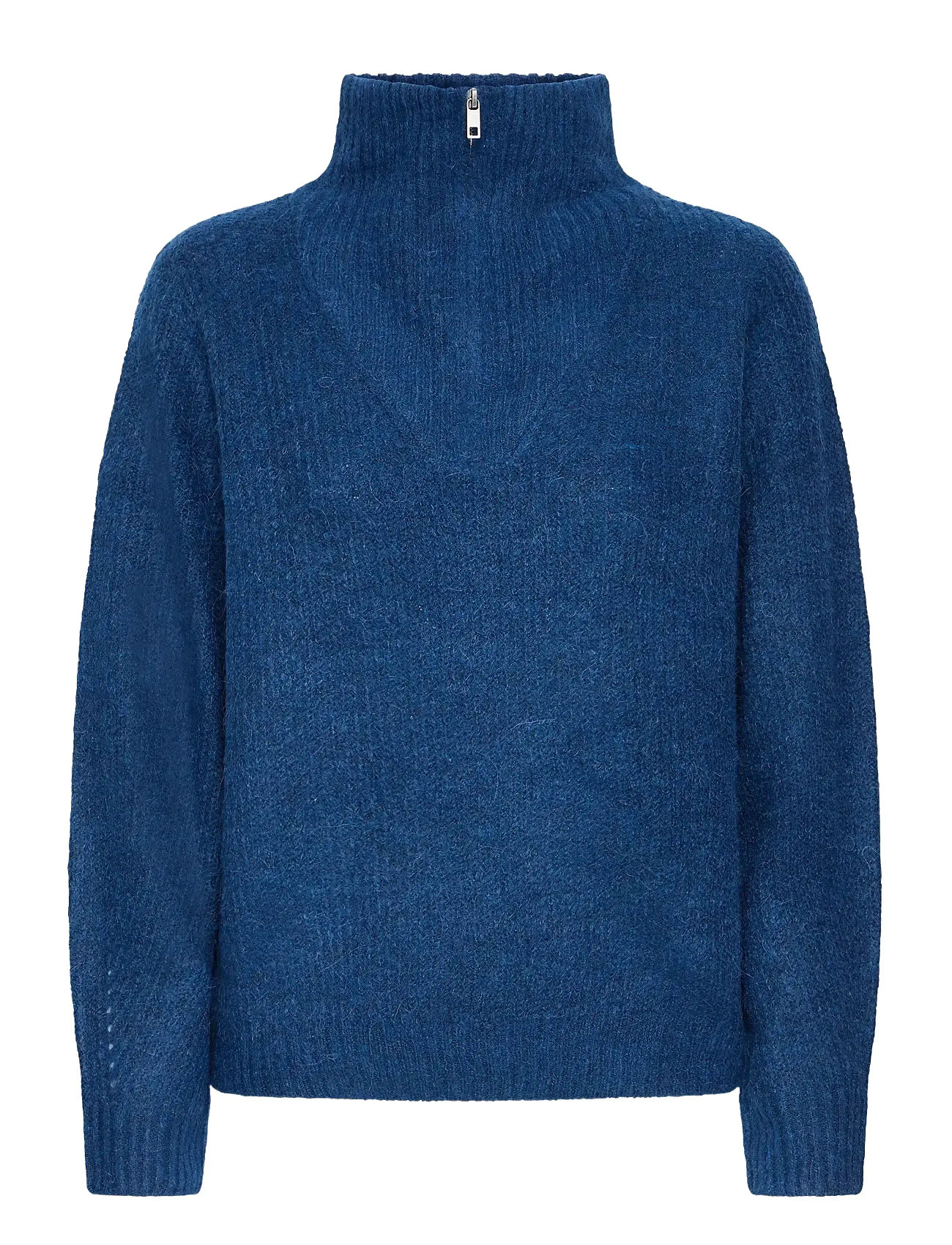 ICHI Ihkamara Ls21, S, Blue, Strik > Trøjer, Dame