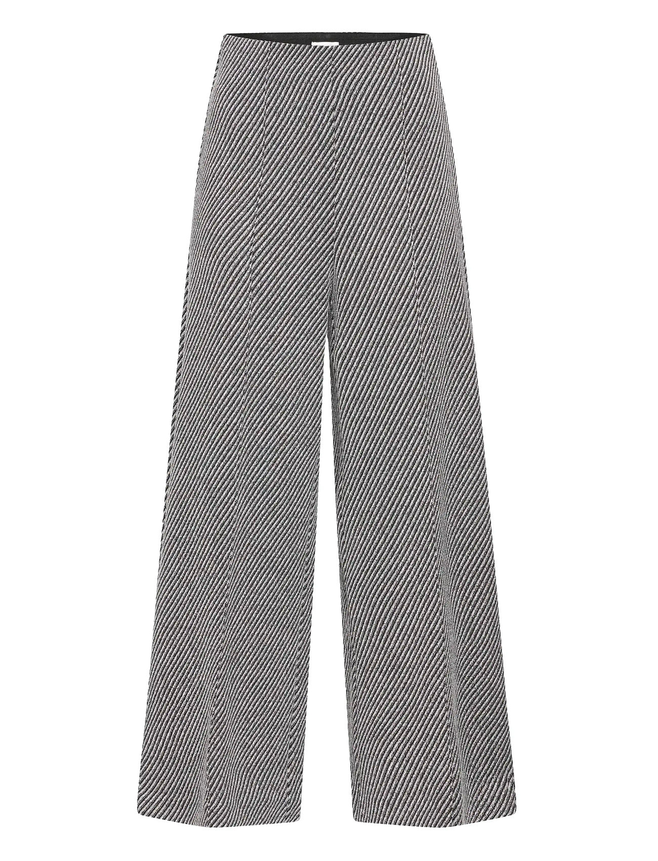 ICHI Ihkate Twillish Wide Pa Schwarz - XXL - Damen