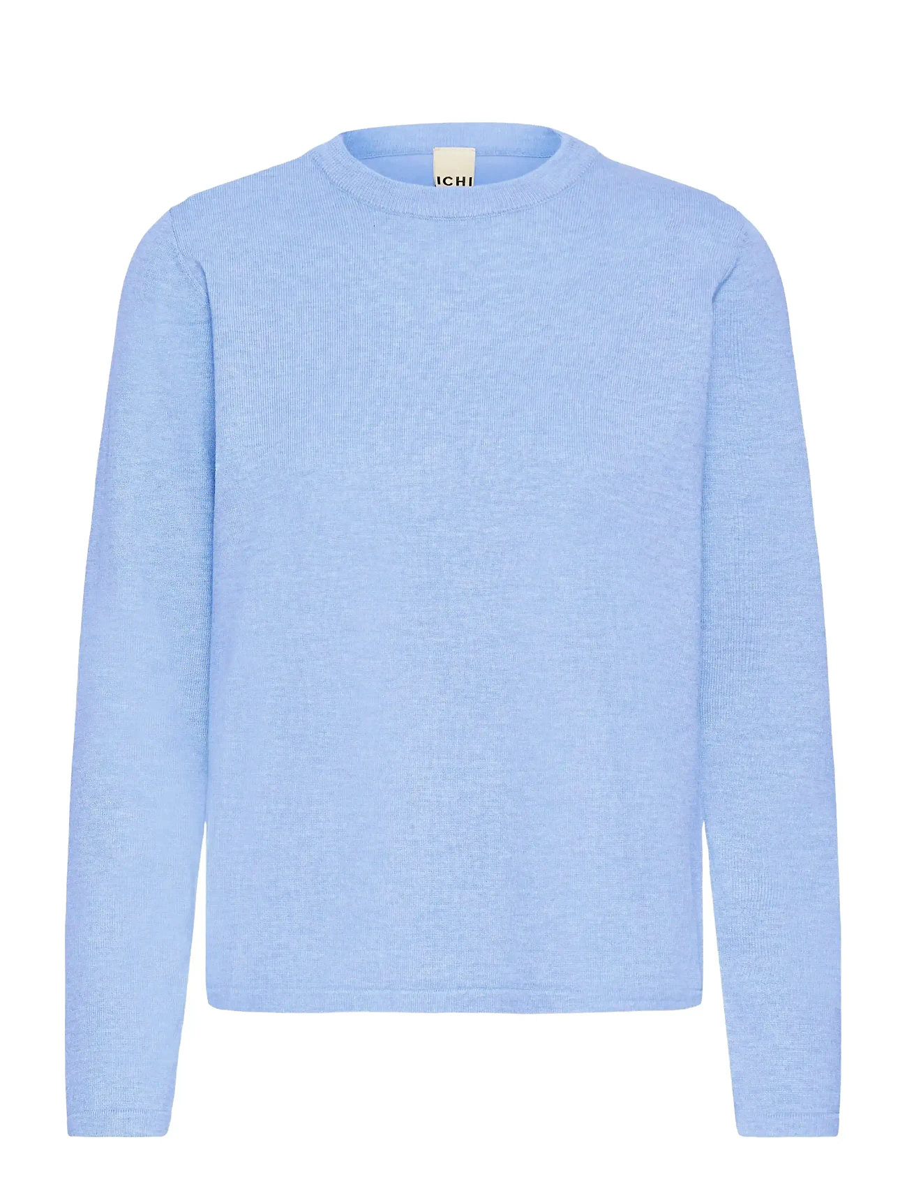ICHI Ihluls O-Neck Ls Blau - L - Damen