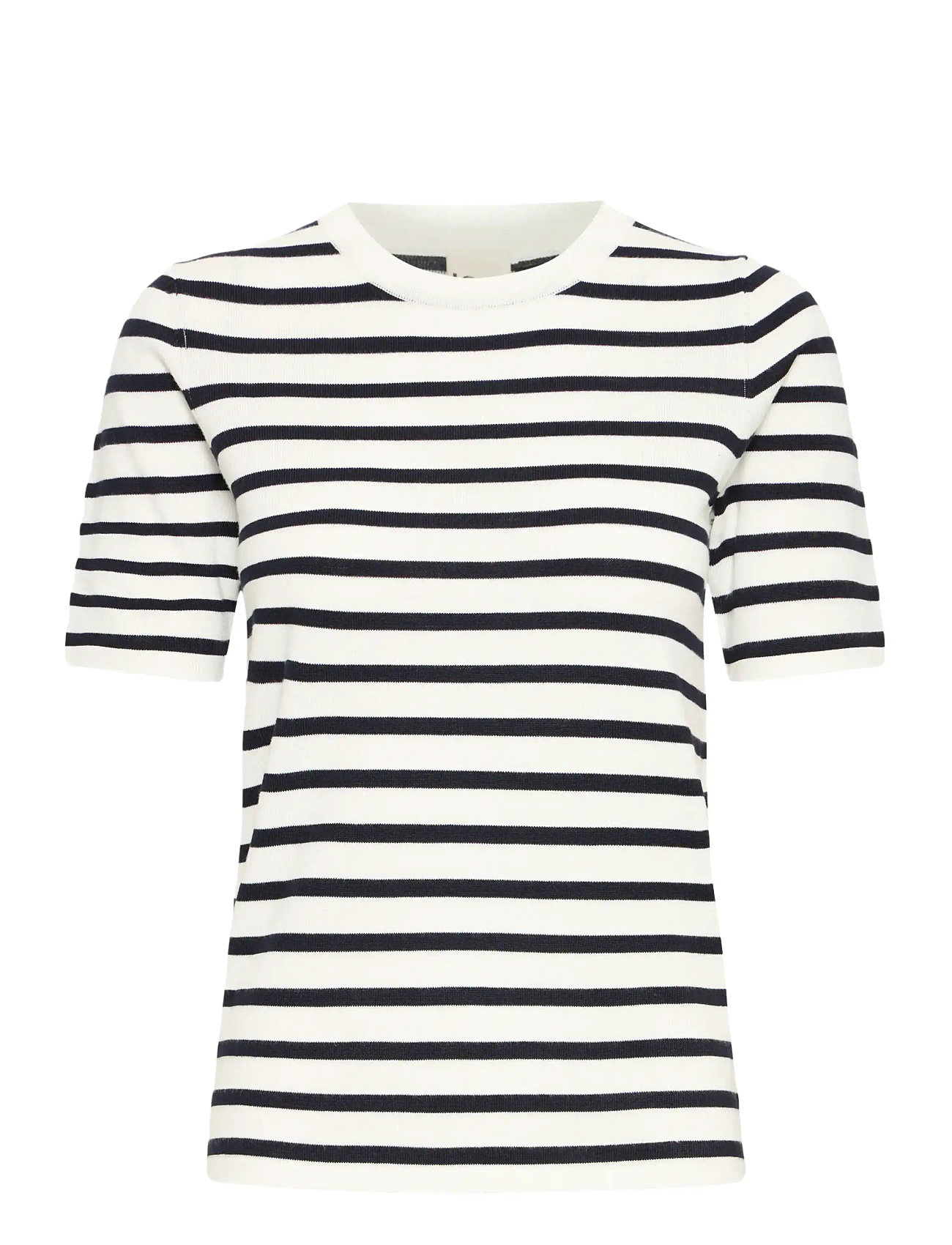 ICHI Ihluls O-Neck Ss Weiß - S - Damen