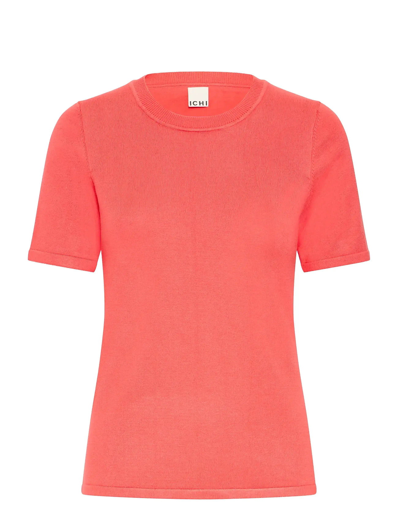 ICHI Ihluls O-Neck Ss Coral - M - Damen