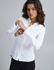 ICHI - IHDIMA SH - långärmade skjortor - white - 3