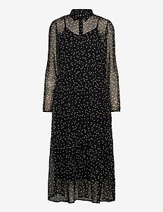 ICHI | Klänningar | Stort utbud av nya styles | ICHI Klänning ihBetty Dress Svart Korta klänningar