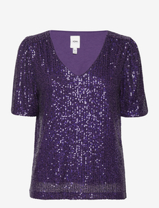 IHFAUCI SS2 - blouses met korte mouwen - violet indigo
