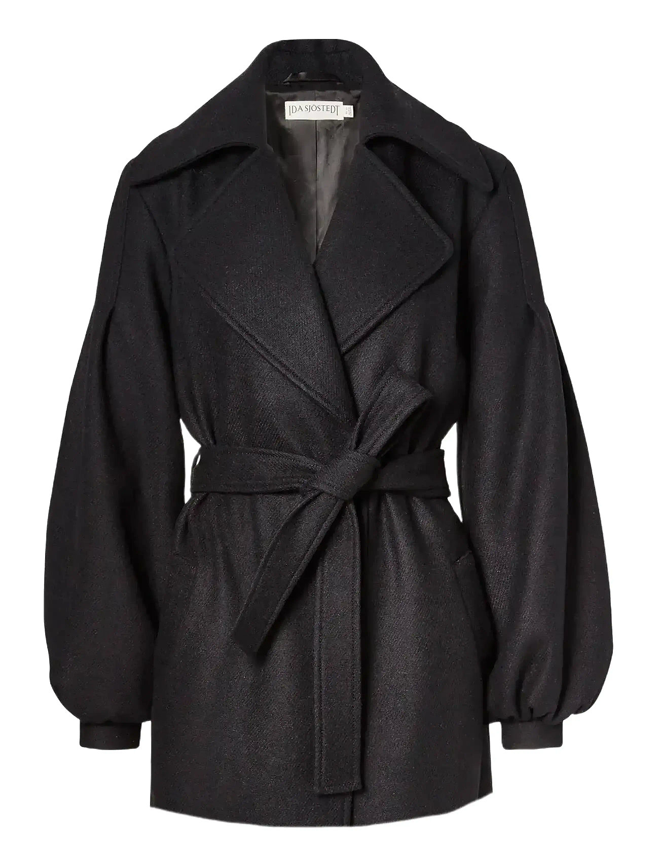IDA SJÖSTEDT Vinnie Wolle Jacke Schwarz - 40 - Damen