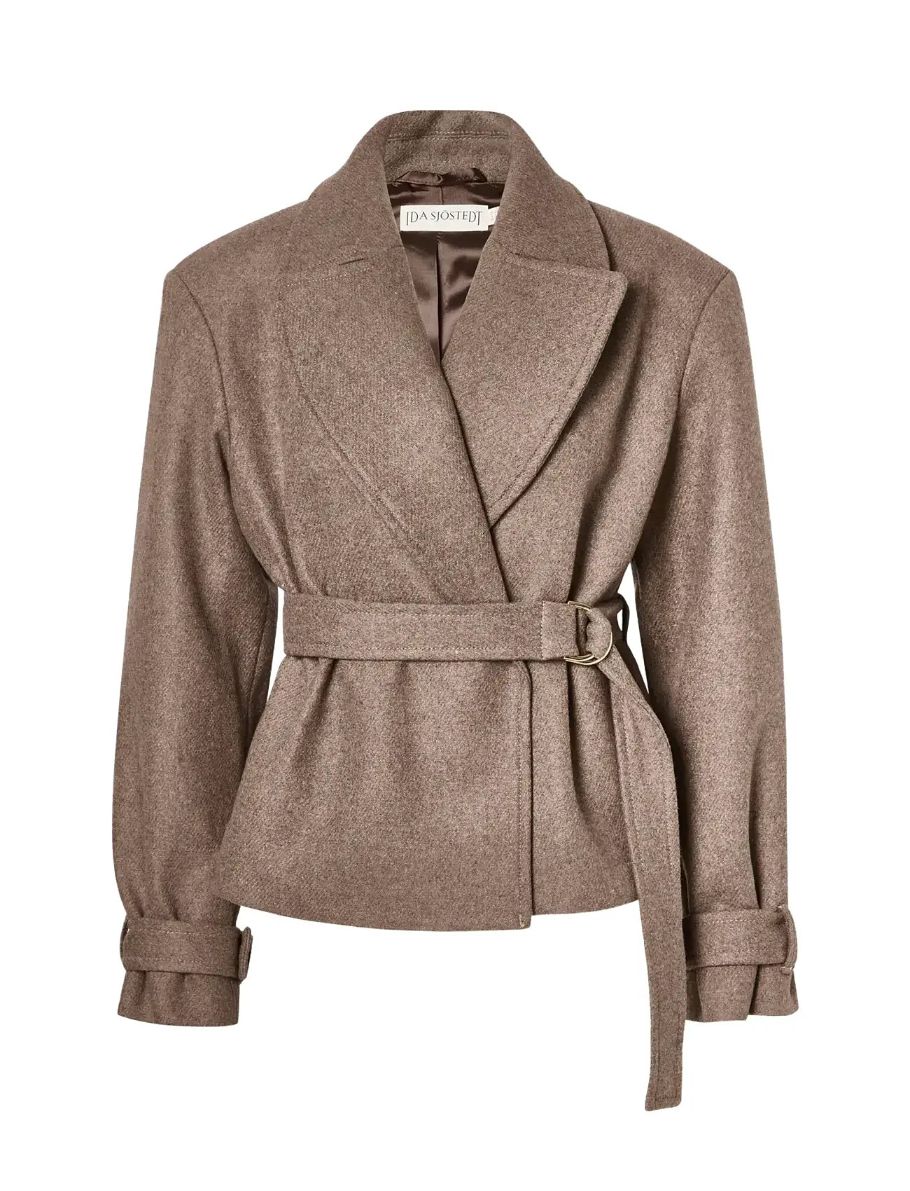 IDA SJÖSTEDT Addison Jacke Braun - 44 - Damen
