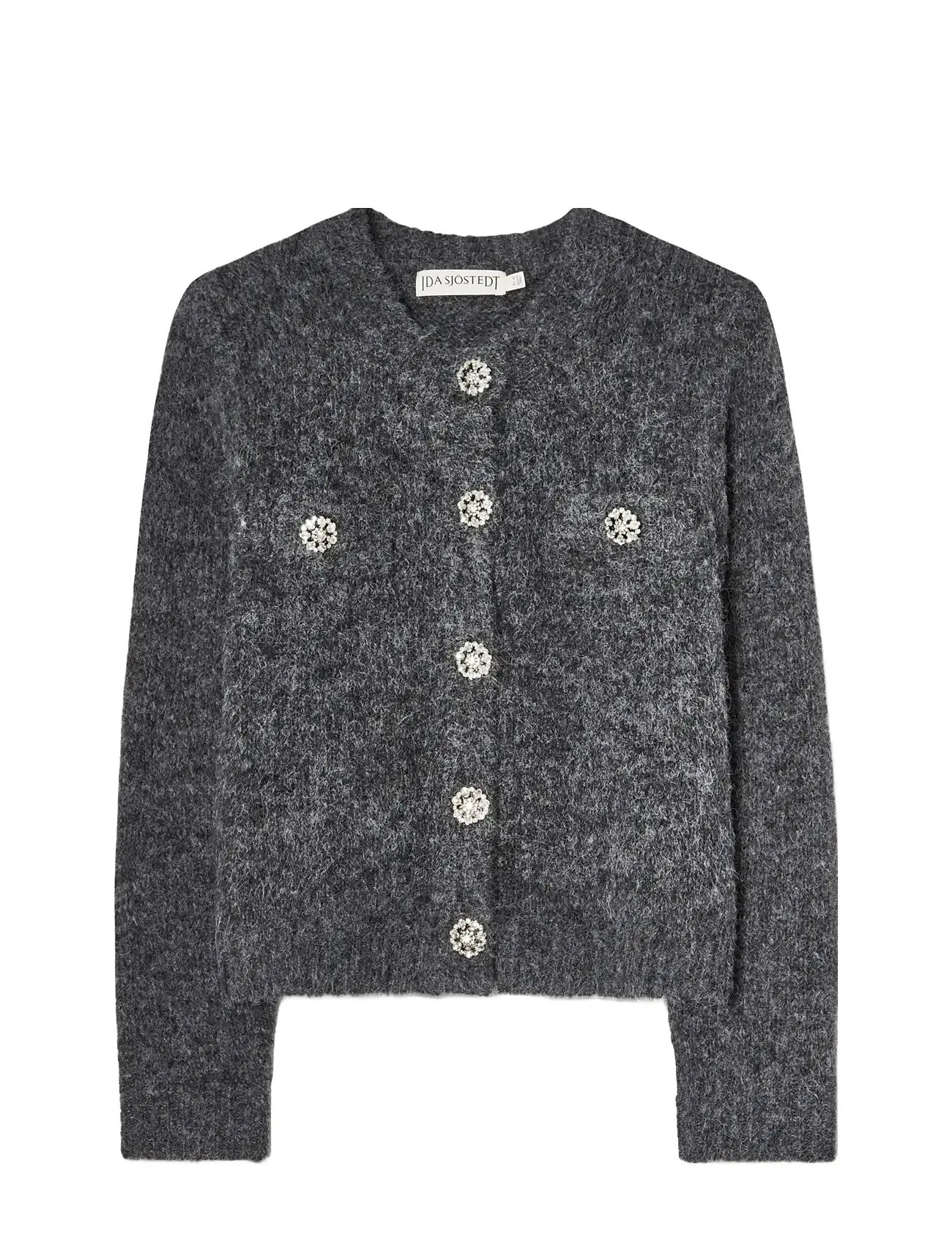 IDA SJÖSTEDT Julee Cardigan Grau - 40 - Damen
