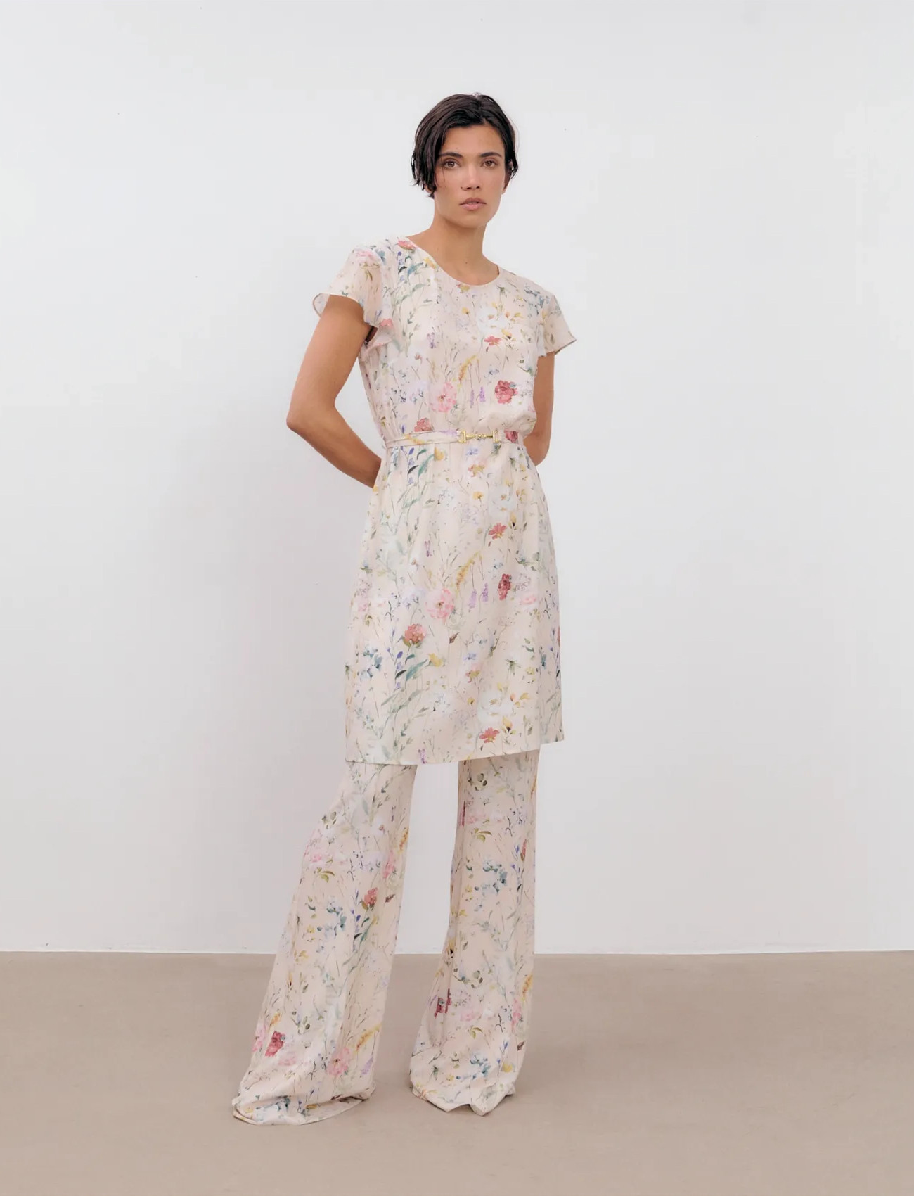 Ida Sjöstedt Nadia Dress, 42, Multi/patterned, Kjoler > Knælange Og Midi, Dame