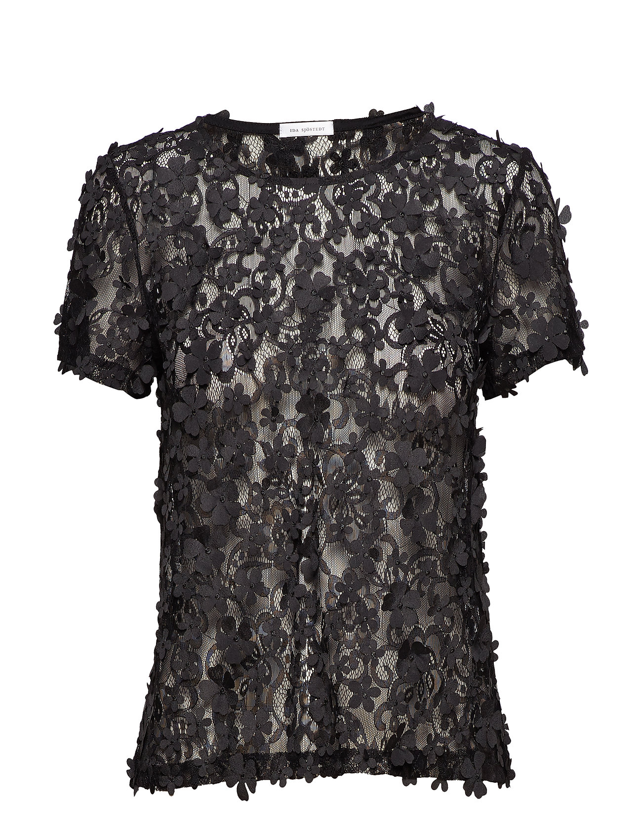 Biscotti Top Blouse Korte Mouwen Zwart Ida Sjostedt ida sjostedt kopen in de aanbieding