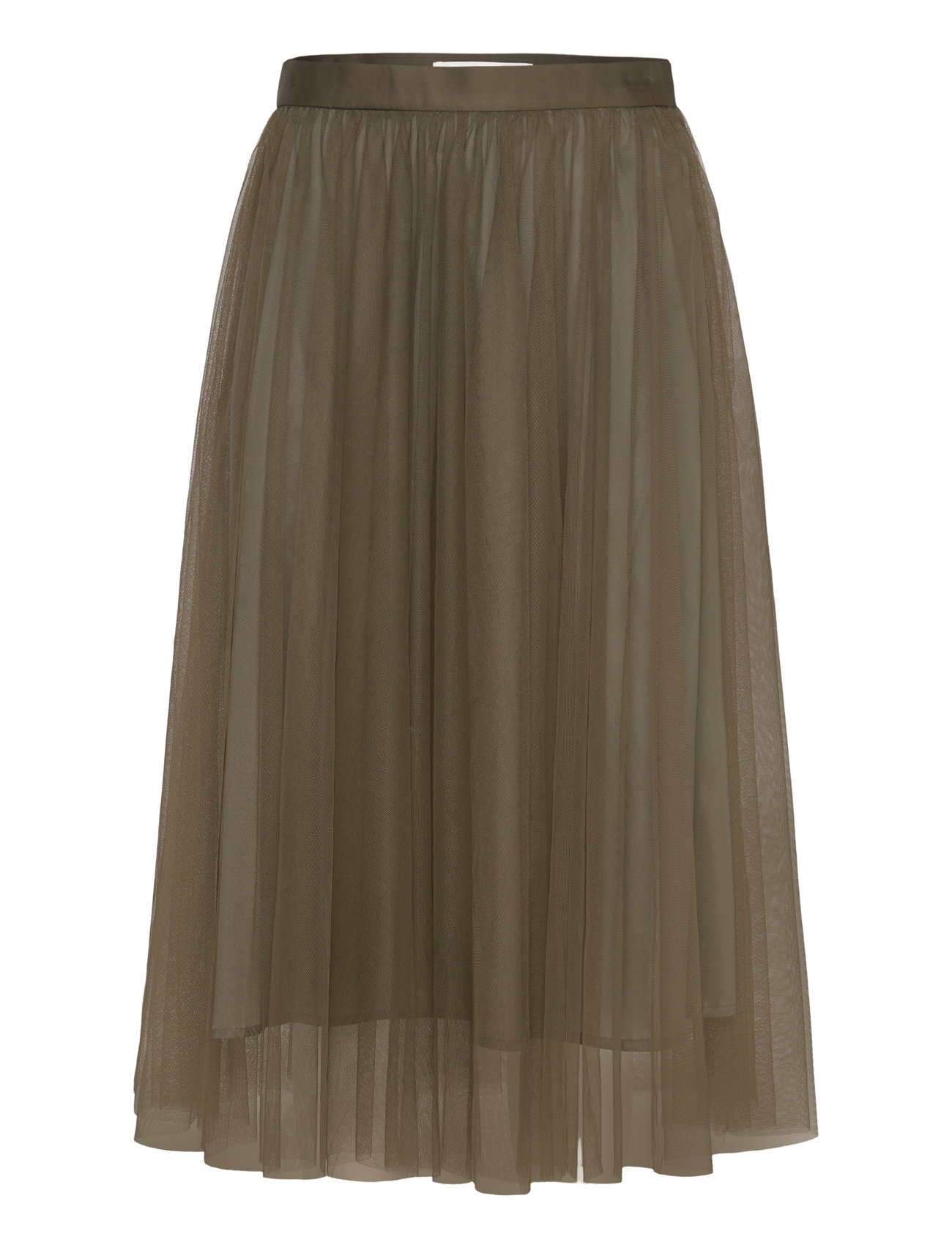 Flawless Skirt Khaki Ida Sjöstedt