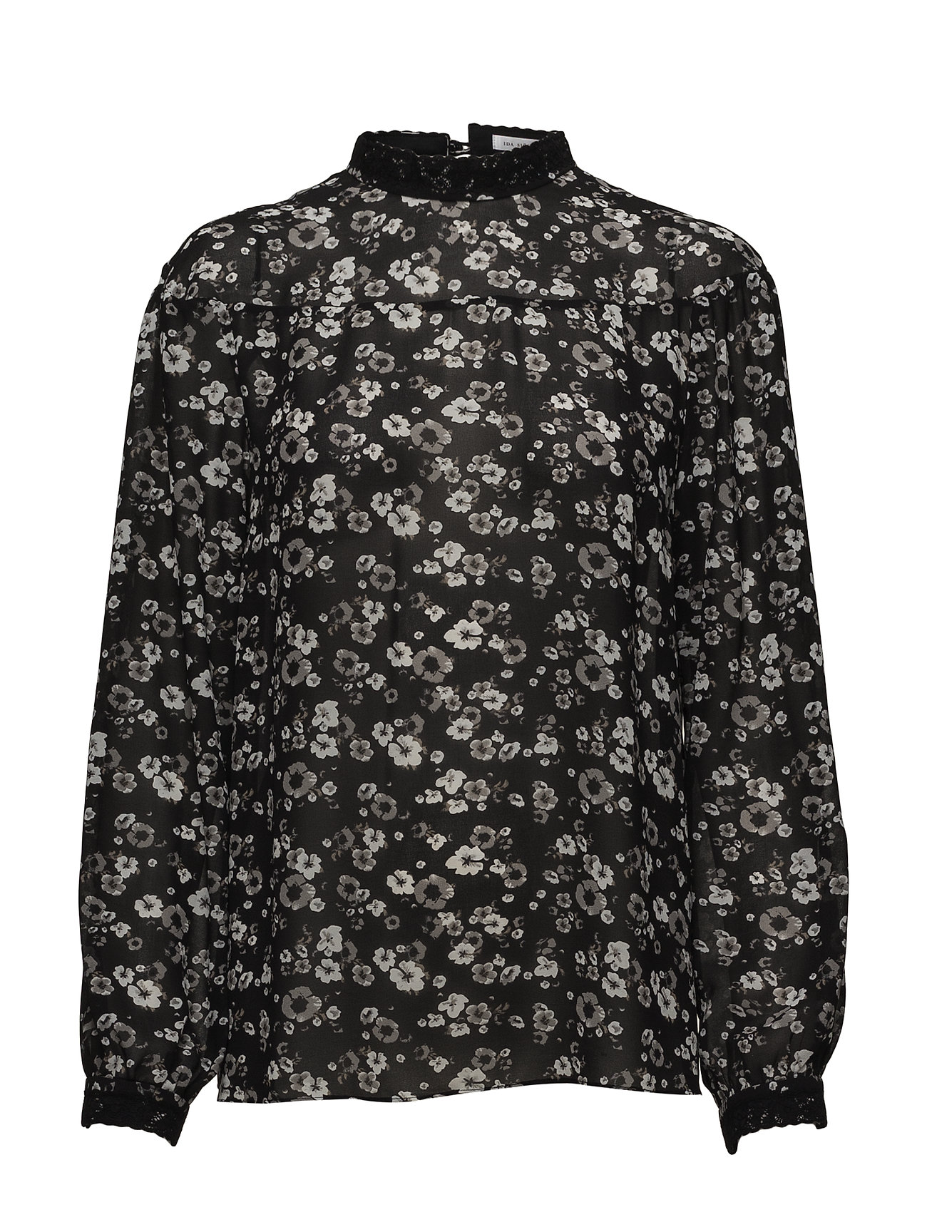 Hurricane Blouse Lange Mouwen Zwart Ida Sjostedt ida sjostedt kopen in de aanbieding