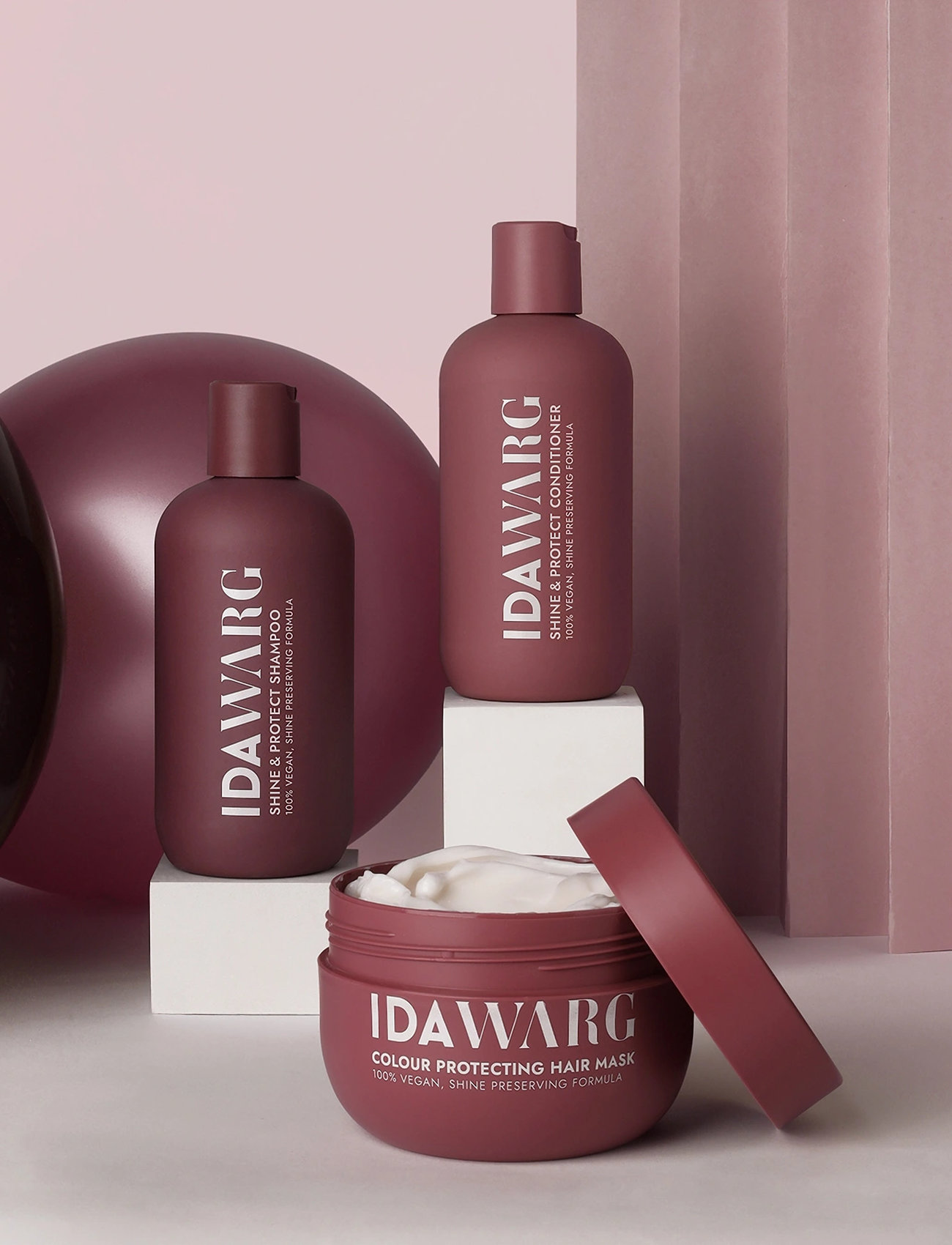 Ida Warg Beauty Shine & Protect Conditioner 250ml, 250 ml, Nude, Pleje > Balsam, Dame