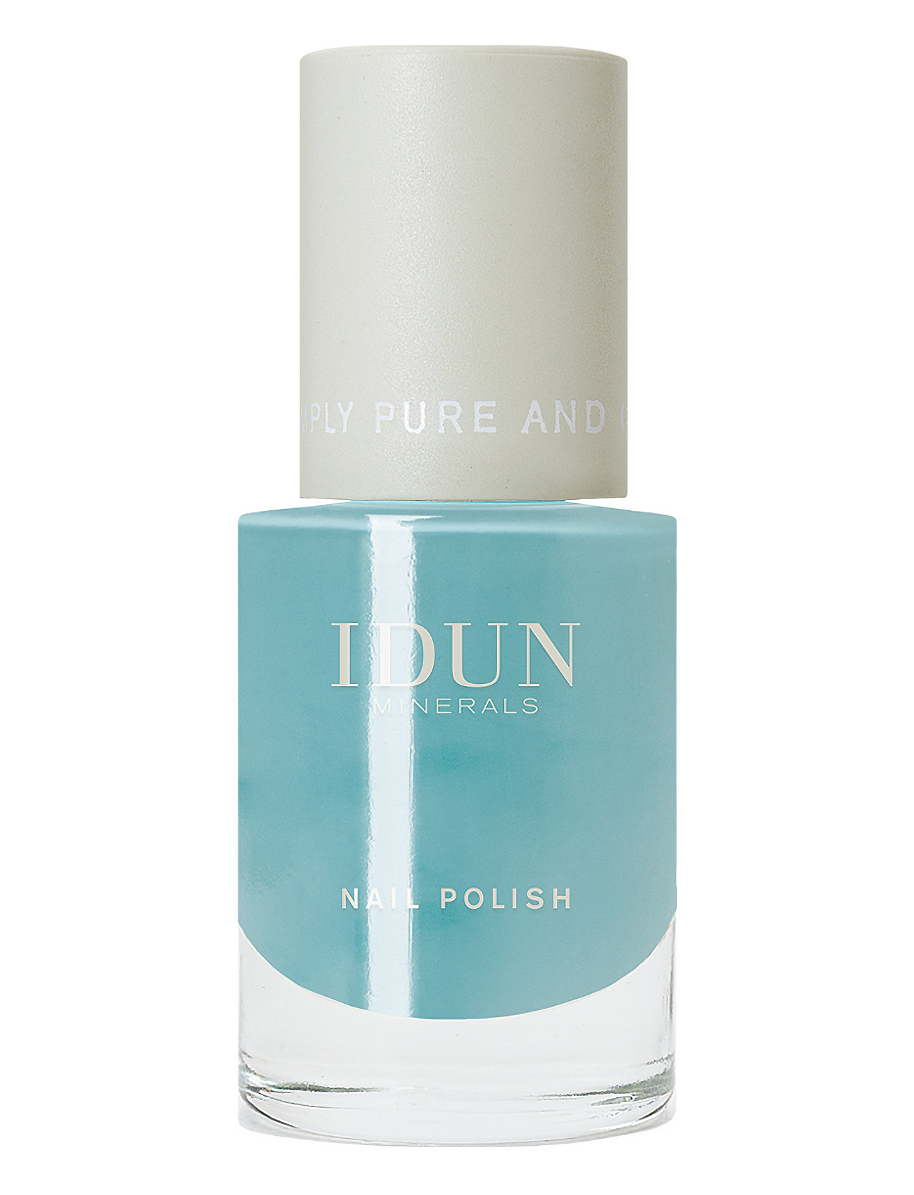 IDUN Minerals Nail Polish Azurit - Blue - 11ML